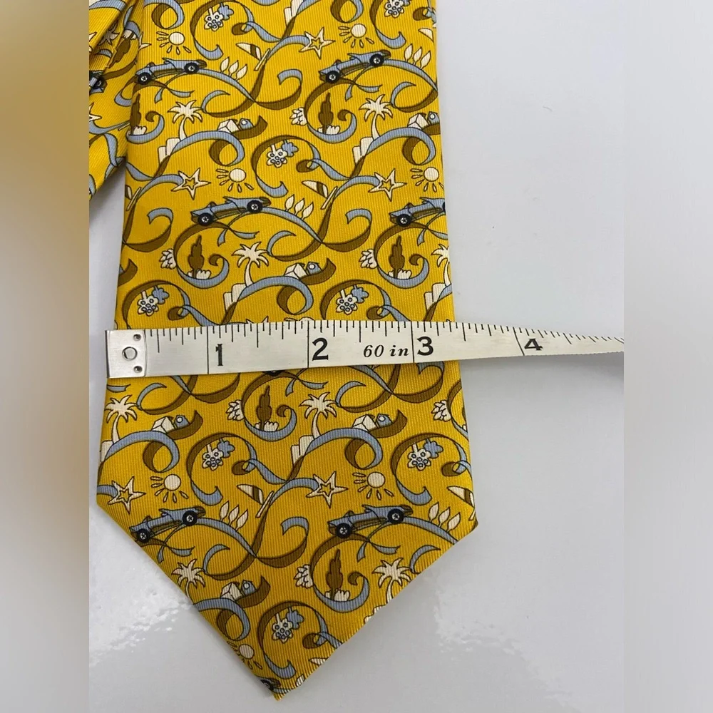 Mercedes Benz‎ E-Class Men’s necktie 100% Silk  Made in France